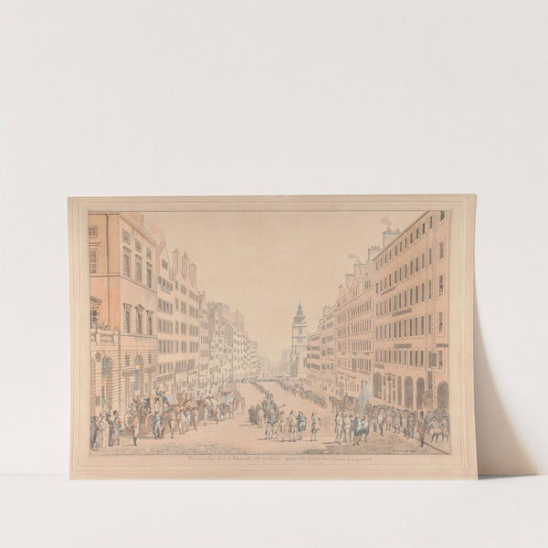 View of the High Street of Edinburgh and the Commissioner by David Allan