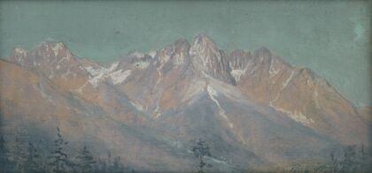 View of the High Tatras (1910)