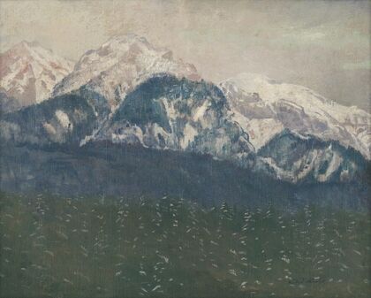 View of the High Tatras