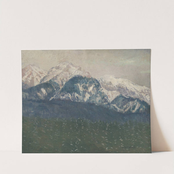 View of the High Tatras by Ferdinand Katona