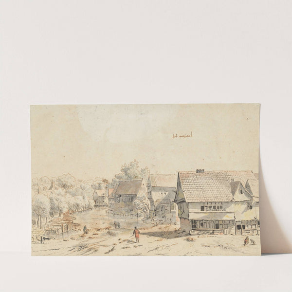 View of the ‘hortillonages’ in Amiens by Josua de Grave