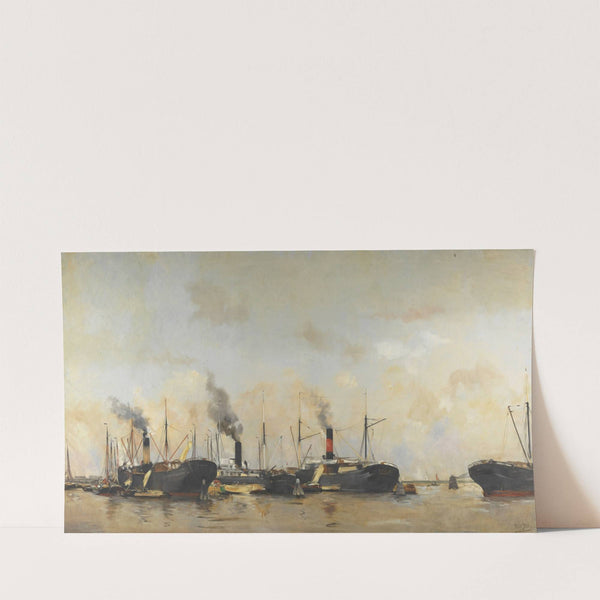 View of the Houthaven (1913) by Hobbe Smith