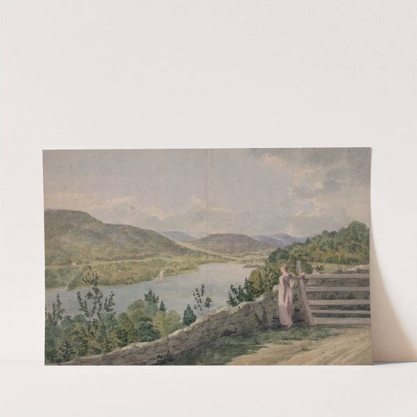 View of the Hudson near West Point by John Rubens Smith