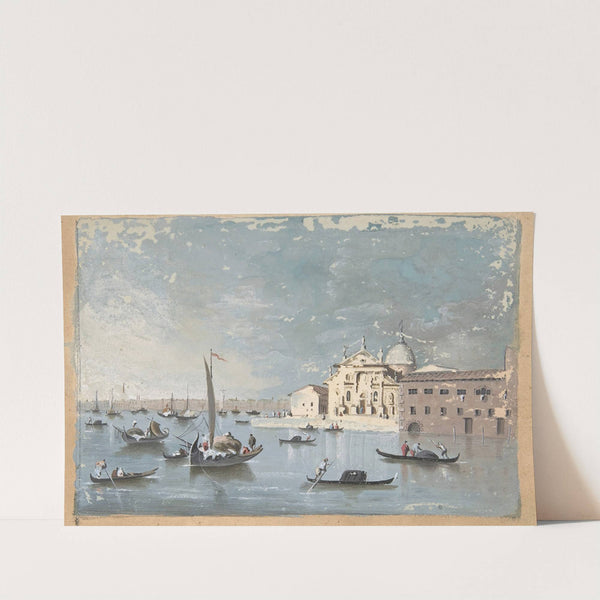View of the Isola di San Giorgio Maggiore by Giacomo Guardi