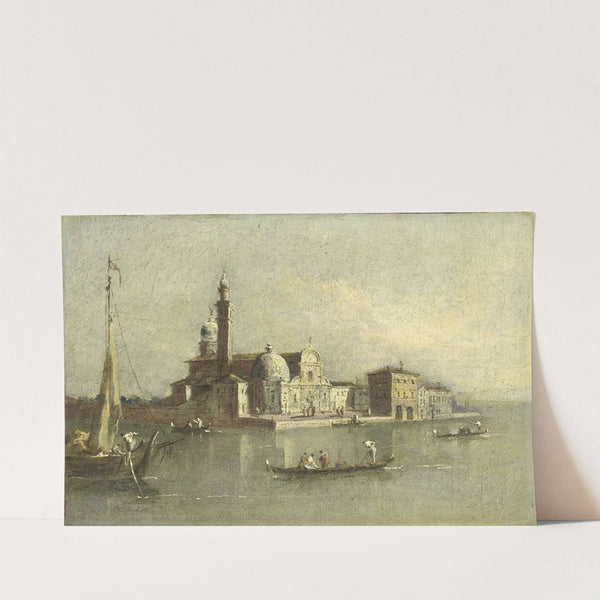 View of the Isola di San Michele in Venice (1774 - 1835) by Giacomo Guardi