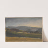 View of the Karkonosze Mountains (1850-1881) by Adolf Dressler