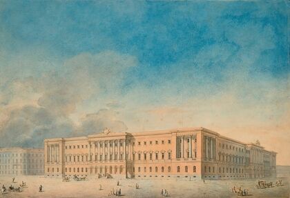 View Of The Lobanov-Rostovsky Palace, St Petersburg