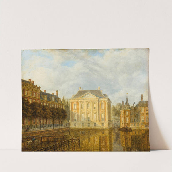 View of the Mauritshuis by Augustus Wijnantz
