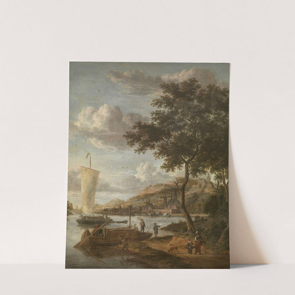 View of the Necker by Jacobus Storck