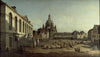 View of the Neumarkt in Dresden from the Jüdenhofe (1749)