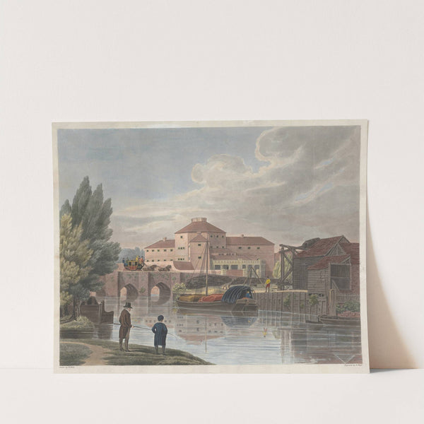 View of the New Country Prison at Abingdon, Berkshire by W. Waite