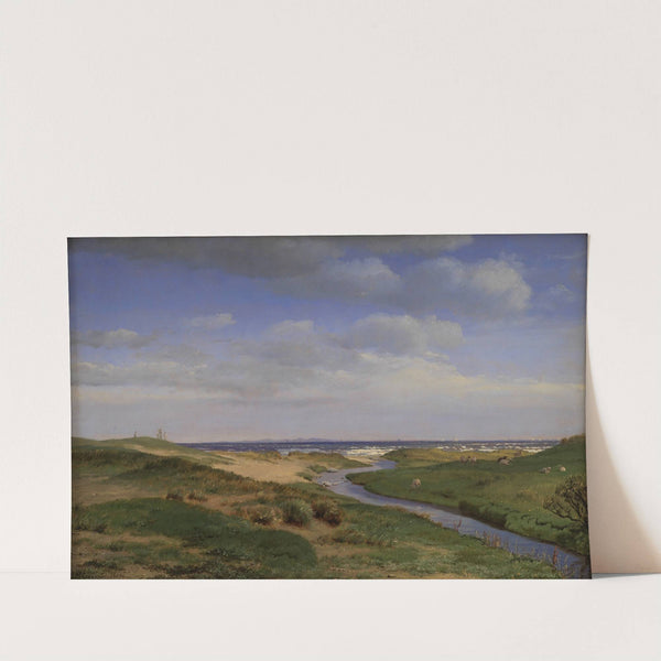 View of the North Coast of Zealand at Dronningmølle by P. C. Skovgaard