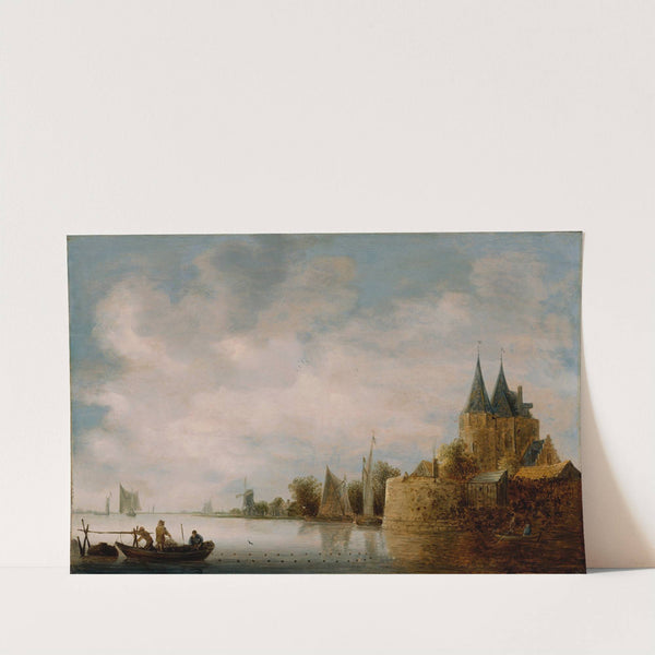 View of the North Port at Hoorn by Wouter Knijff