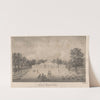 View of the Palace from the Lawn at Kew by Joshua Kirby