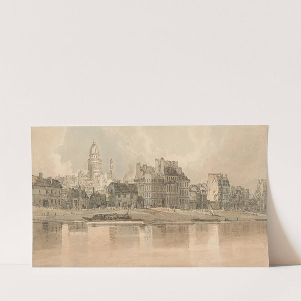 View of the Pantheon from the Arsenal (1802) by Thomas Girtin