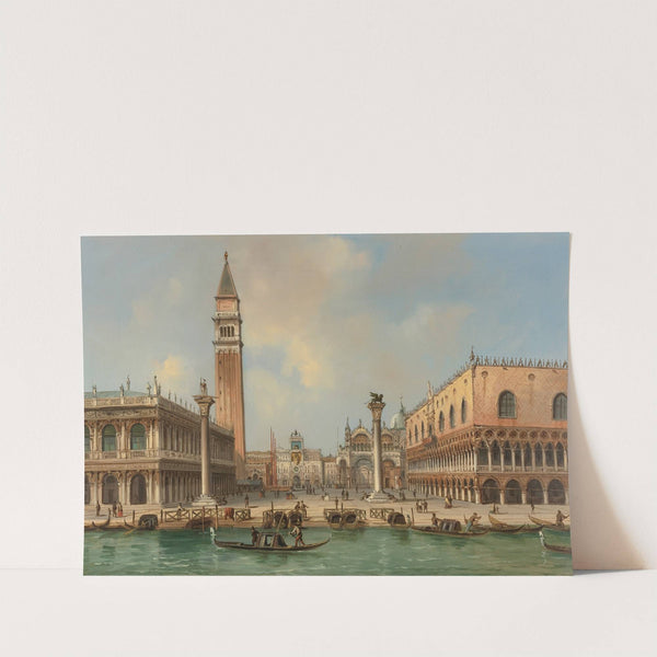 View Of The Piazzetta Di San Marco, Venice by Carlo Grubacs