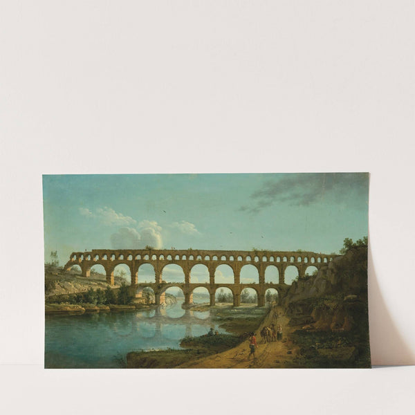 View Of The Pont Du Gard (1793) by Paul Grégoire