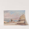 View of the port. From the journey to Constantinople (1893) by Jan Ciągliński