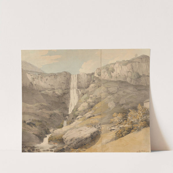 View of the Rhydaer by Francis Towne