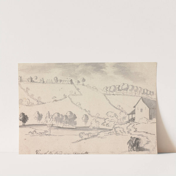 View of the Road Near Borchetta by Henry Swinburne