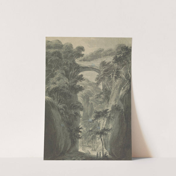 View of the Rock Bridge by Isaac Weld