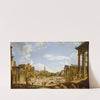 View Of The Roman Forum (1735) by Giovanni Paolo Panini