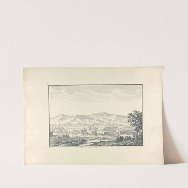 View of the Ruined Theater of Aezani at Tjaden by Giovanni Battista Borra