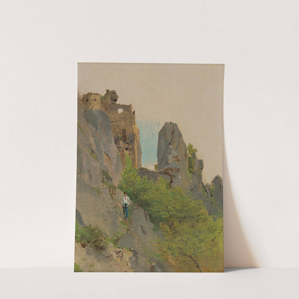 View of the Ruins of Súľov (1875–1885) by Ladislav Mednyánszky