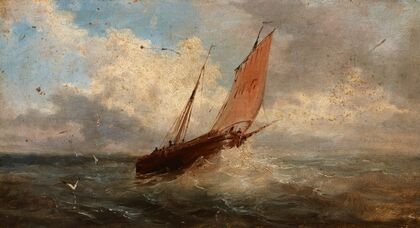 View of the Sea – Boat at the Sea