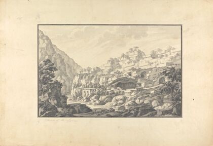 View of the Source of the Lycus River (Nahr el-Kelb)