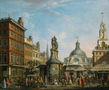 View Of The Stocks Market, London