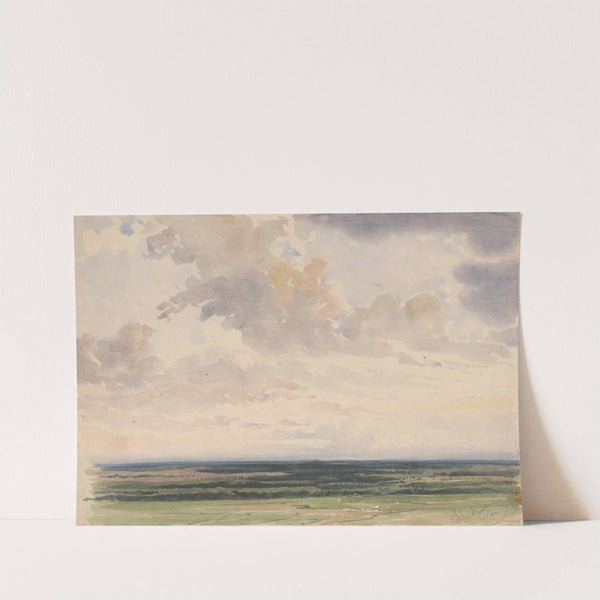 View of the Šúr by Friedrich Carl von Scheidlin