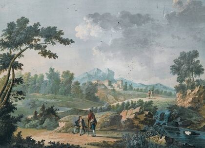 View of the surrounding of Ascaldas, 15 miles from Lisbon