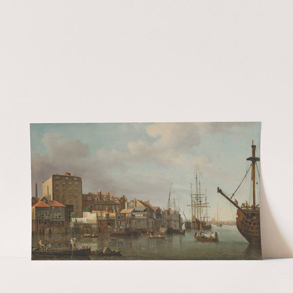 View of the Thames at Wapping by Samuel Scott