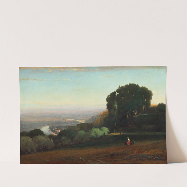 View of the Tiber near Perugia by George Inness