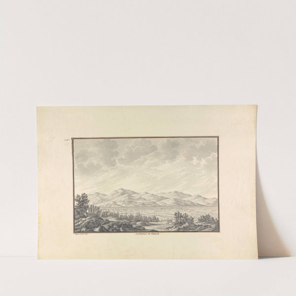 View of the Valley of Hierapolis (now Pamukkale) by Giovanni Battista Borra