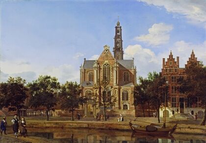 View of the Westerkerk, Amsterdam