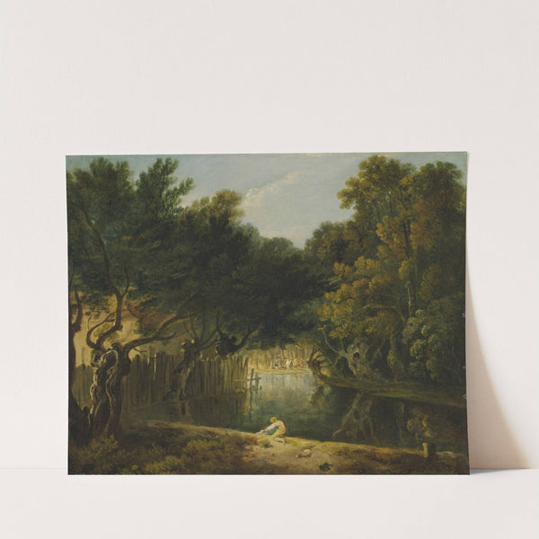 View of the Wilderness in St. James’s Park (1770 - 1775) by Richard Wilson