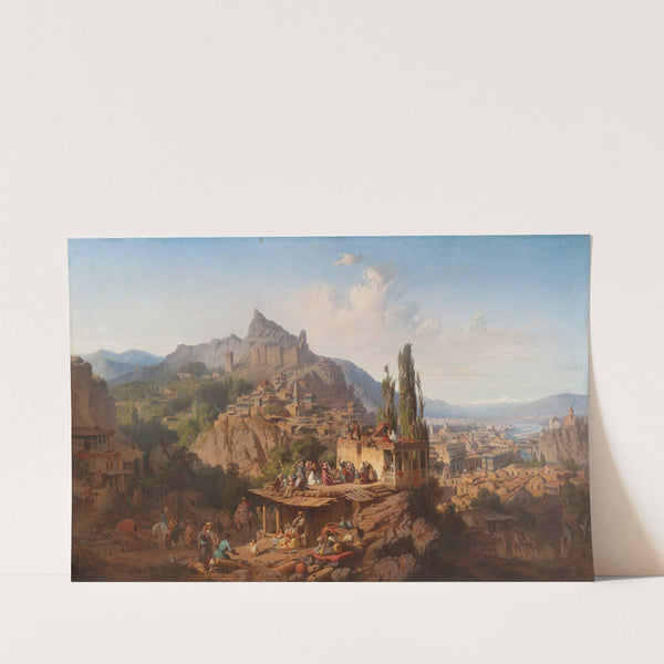 View of Tiflis by Paul Franken