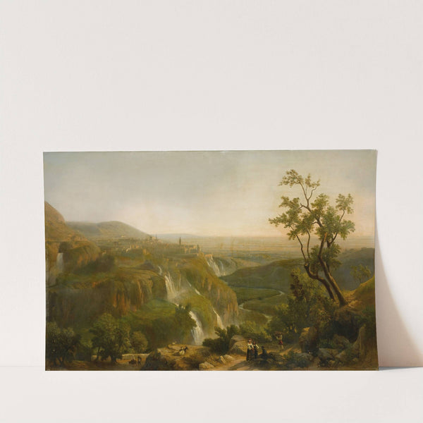 View of Tivoli by Franz Knébel The Younger