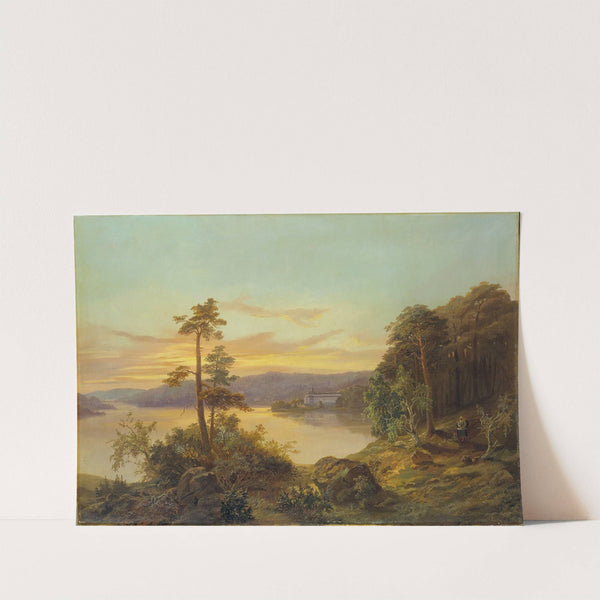 View of Ulriksdal by Charles XV of Sweden