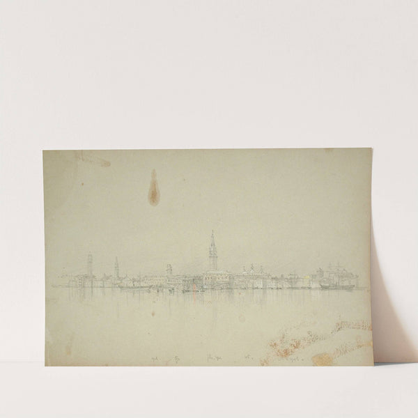 View of Venice by Sanford Robinson Gifford