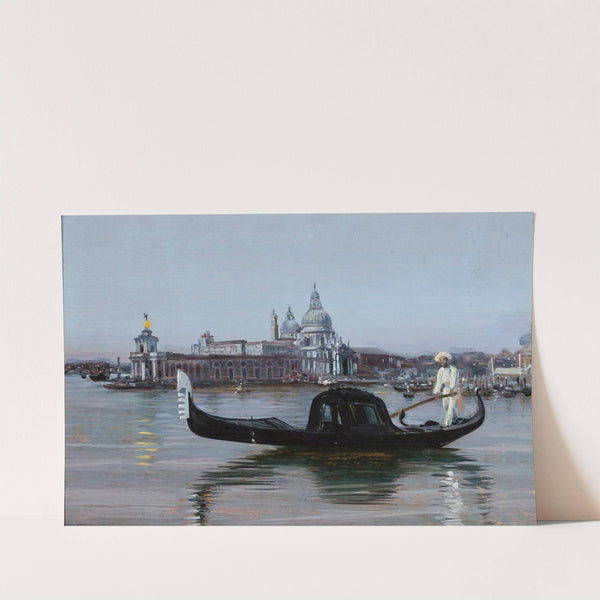 View of Venice. Santa Maria della Salute by Stanisław Masłowski