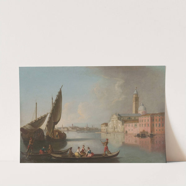 View of Venice with San Giorgio Maggiore by Johann Richter