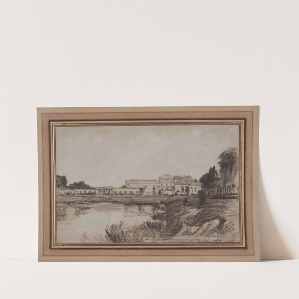 View of Versailles (1800s) by Antoine Vollon