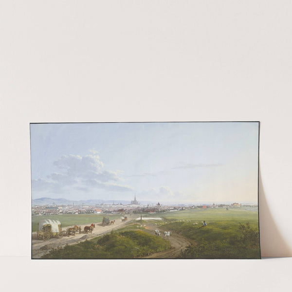View of Vienna from the Spinner on the Cross, 1817 by Jakob Alt