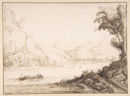 View of Vienne on the Rhone