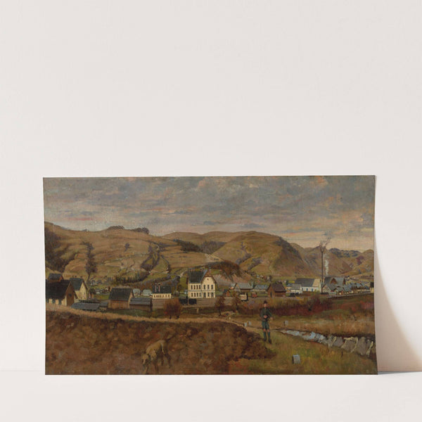 View Of Volovec (1884) by Eduard Hriňák