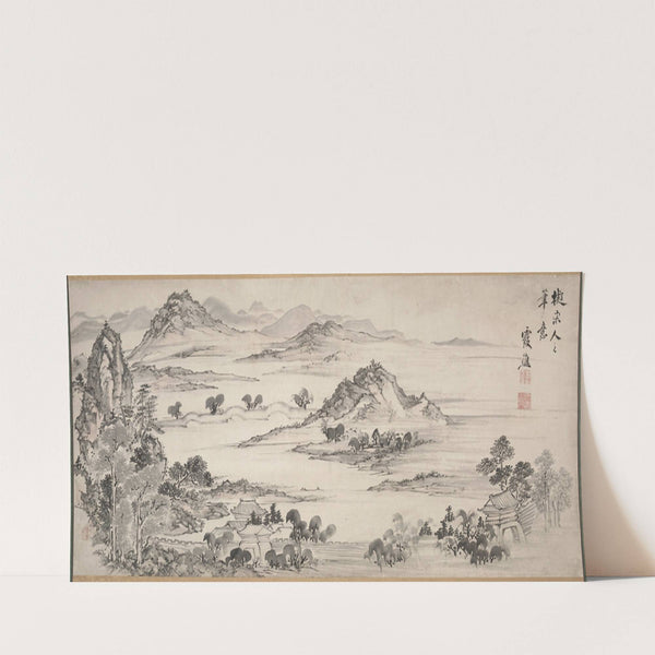 View of West Lake (1700s) by Ike Taiga
