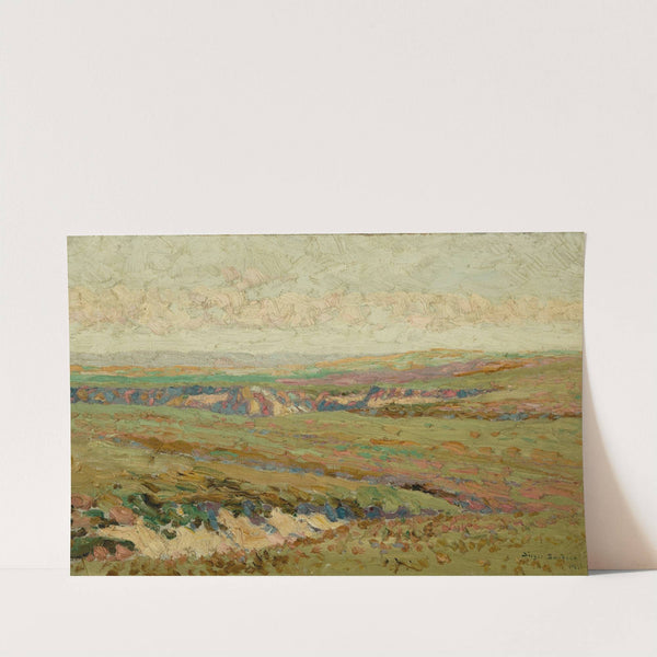 View of Western Kansas by Birger Sandzén